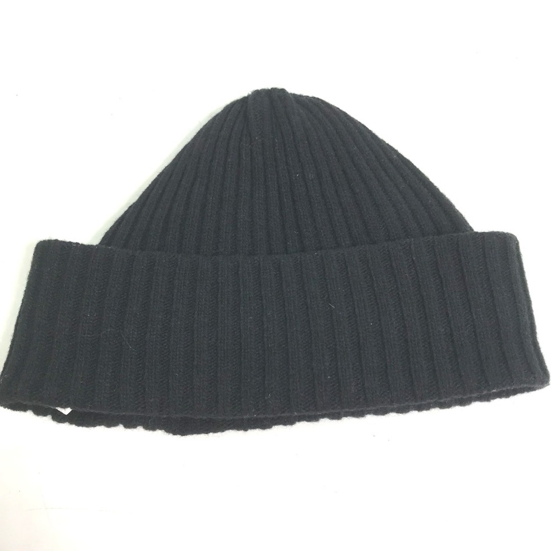 バーバリー BURBERRY ロゴ ワッペン ラバー ビーニー 帽子 ニット帽