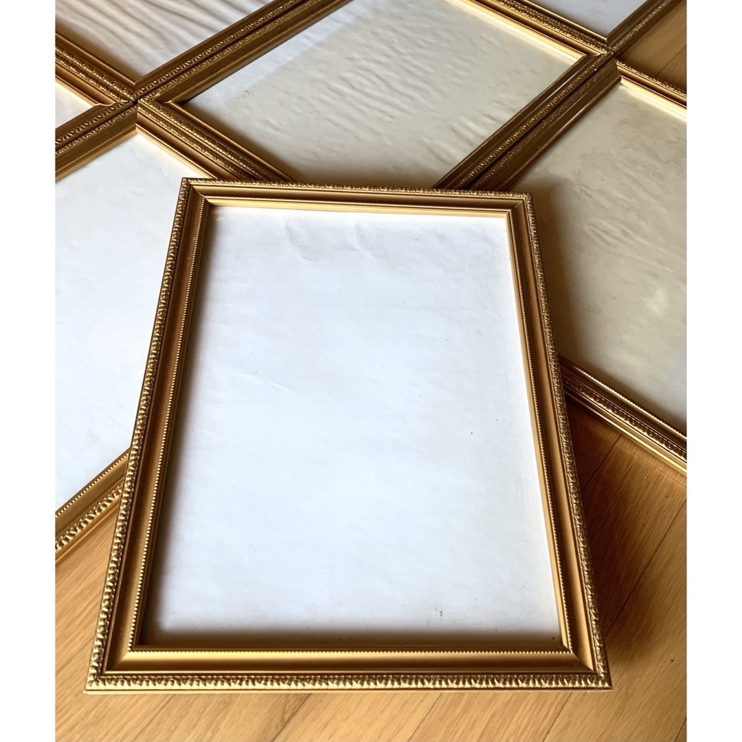 ◇額縁 金縁 まとめ売り10個 アンティーク インテリア ゴールド