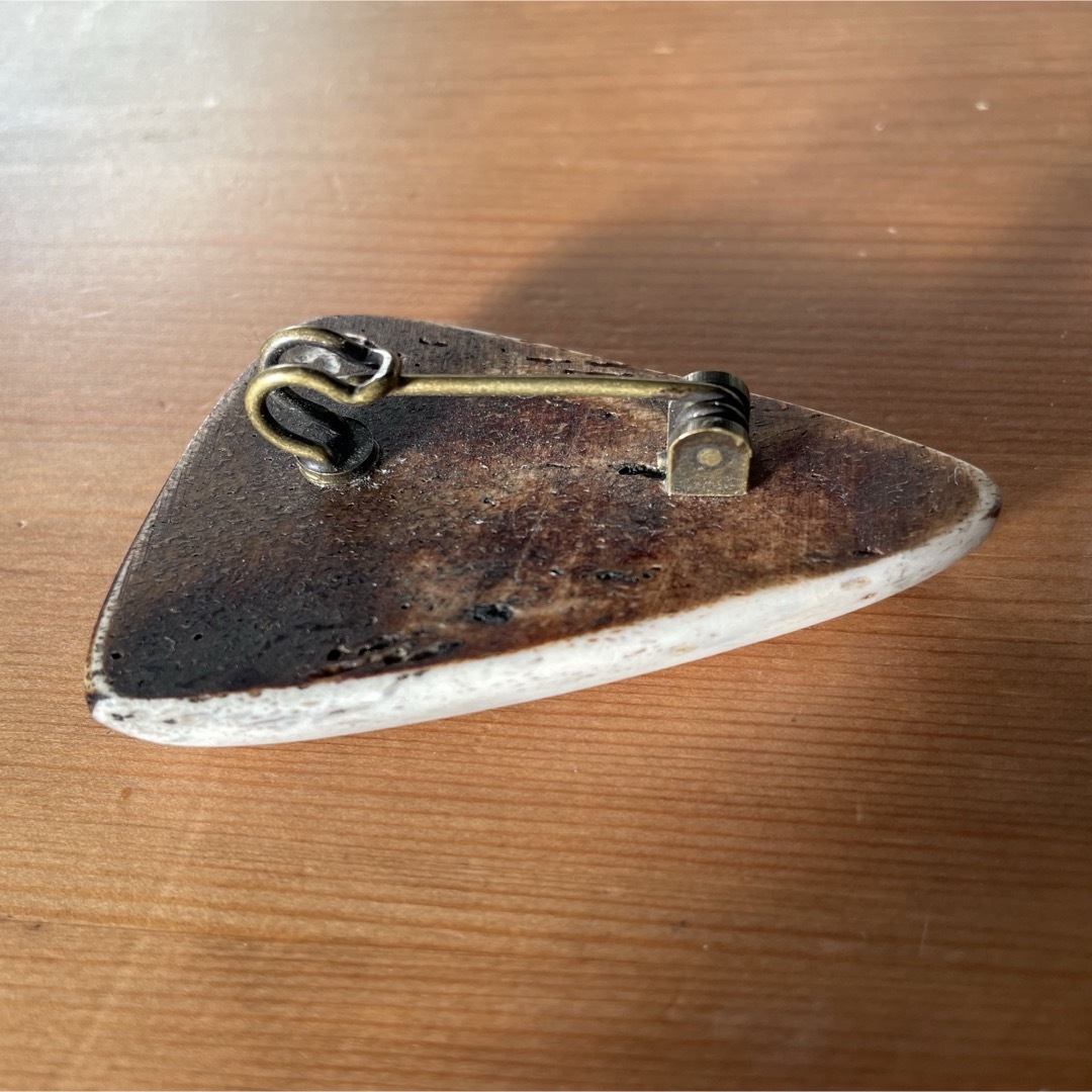 45rpm ブローチ 未使用 45R スカーフクリップ ブローチ シルバー 45rpm