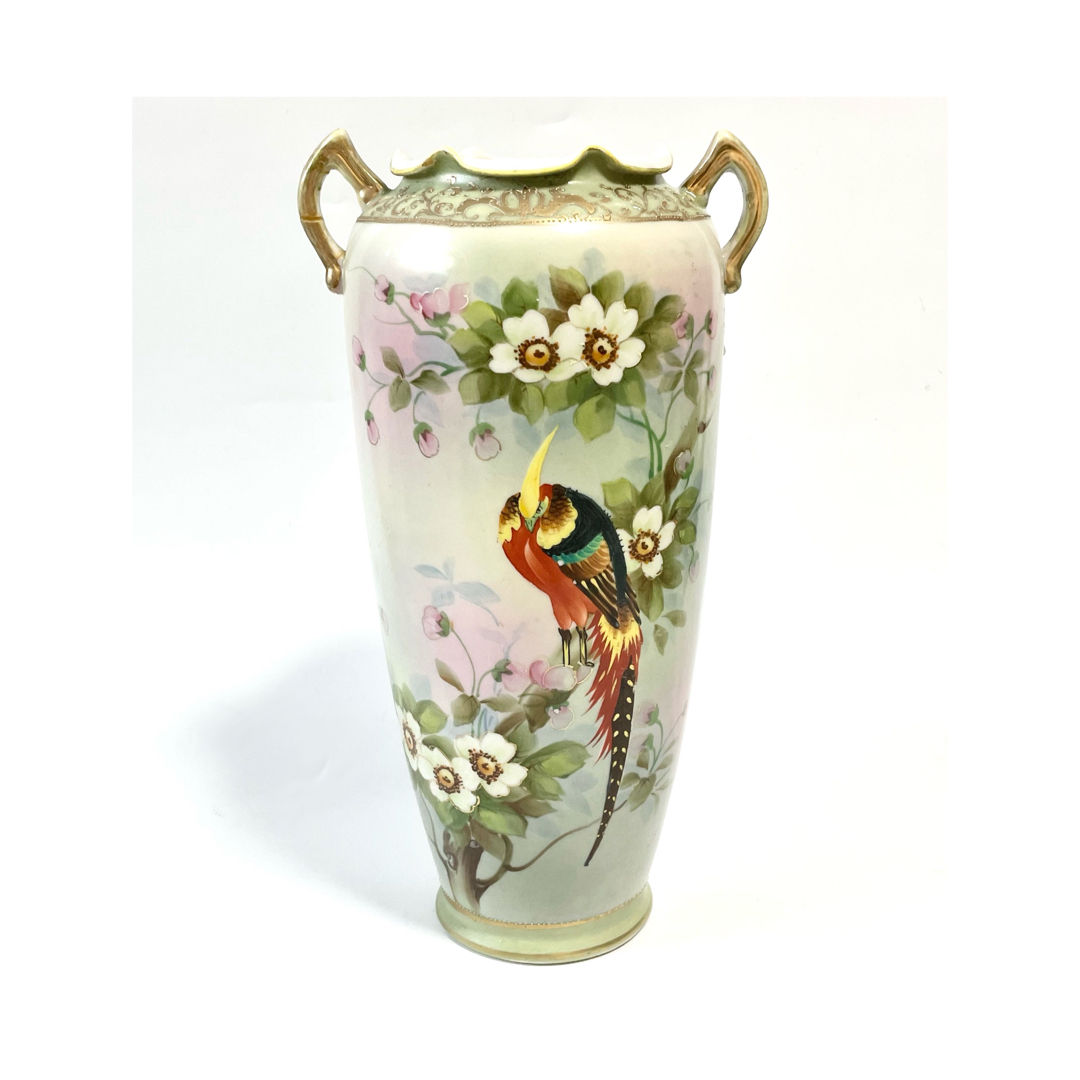 I.E. & C. Co. Japan Hand-Painted Vase 花瓶