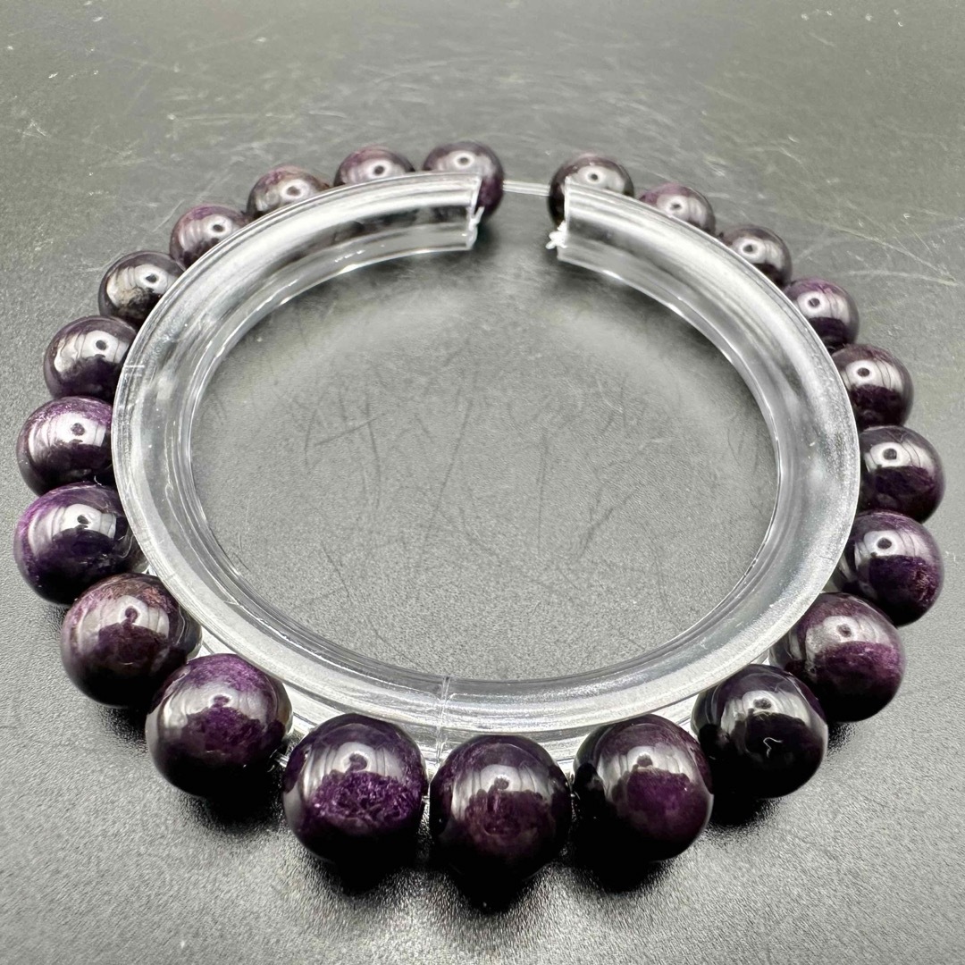 超稀少石！！ パープライト ブレスレットの通販はau PAY マーケット