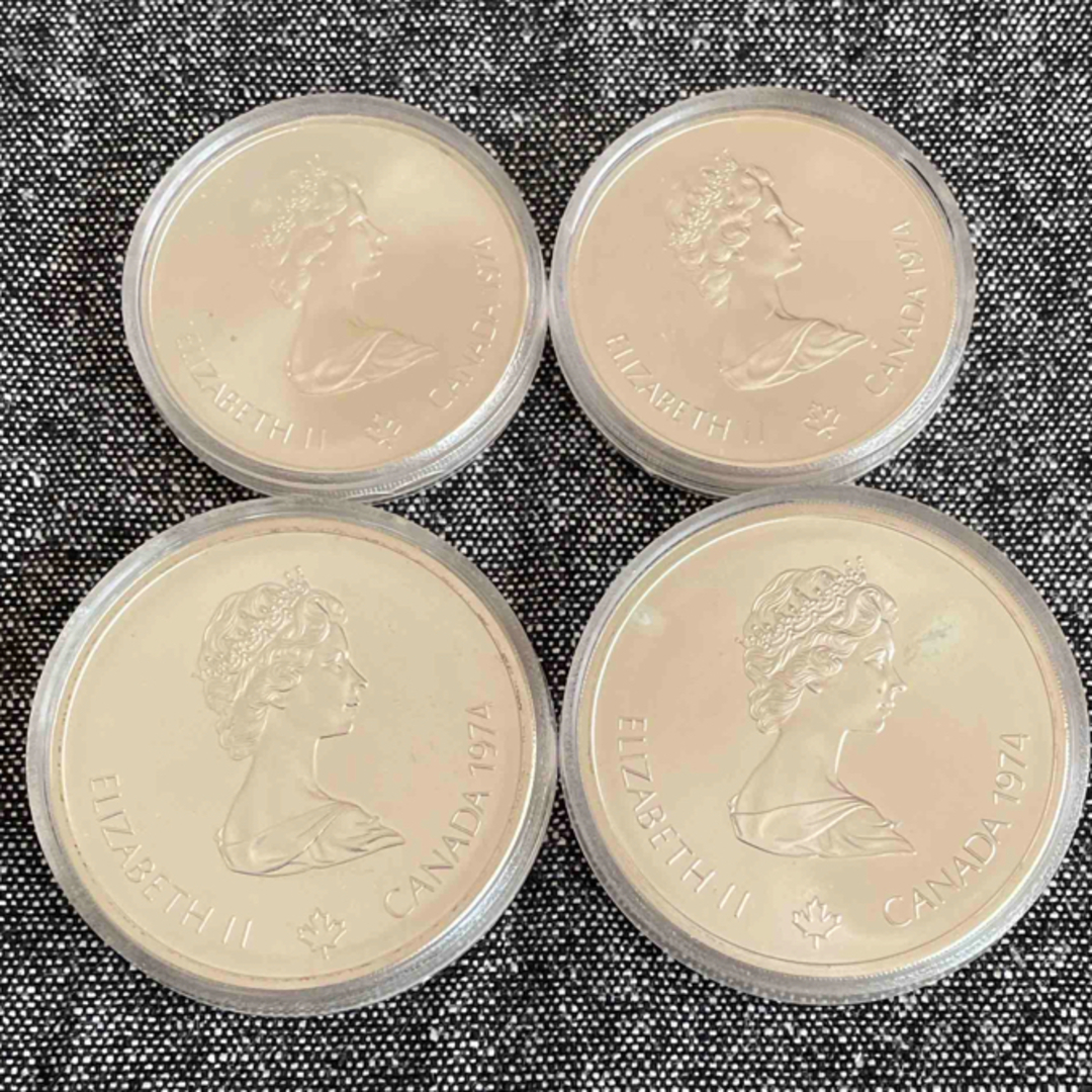 U*ズ様 モントリオールオリンピック・エリザベス2世記念硬貨 3枚セット