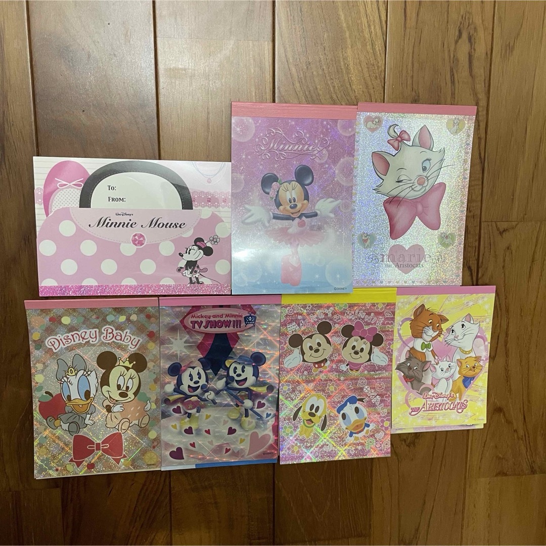 ディズニー☆メモ帳 まとめ売り 70点!! レアあり! ディズニー☆メモ
