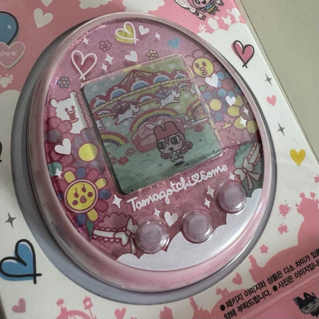 たまごっちsome 韓国版 たまごっちみーつ ピンク 韓国限定 韓国版