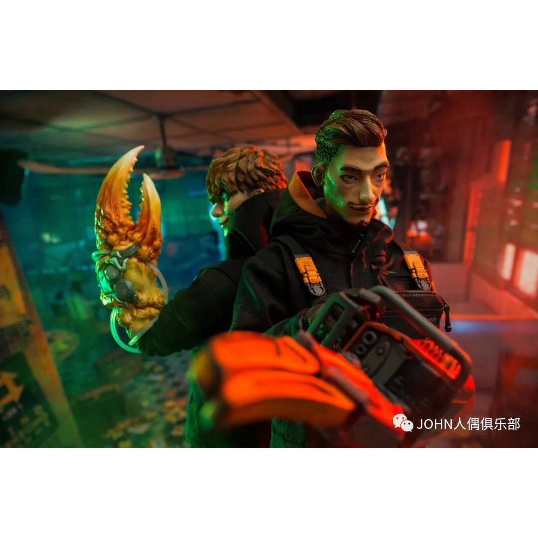 ブラック13パーク 黒星 カニ兄弟 1/6フィギュア 異星人 殺し屋