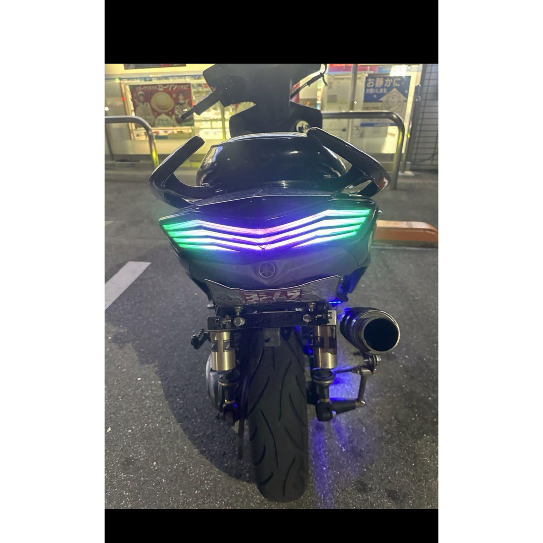 xjr400 テールランプ カスタム レインボー xjr400 テールランプ