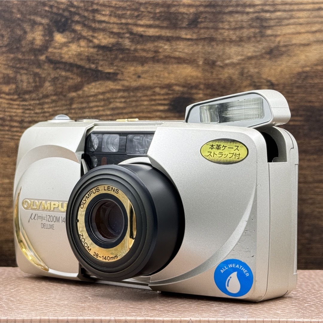 OLYMPUS μ Zoom 140 deluxe コンパクトフィルムカメラ オリンパス