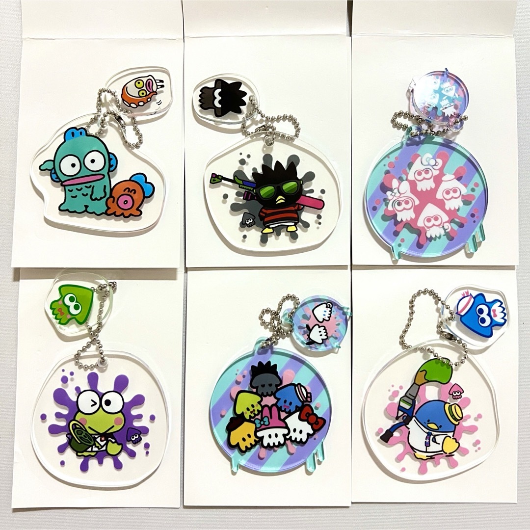 スプラトゥーン サンリオコラボ 6点セット+おまけ スプラトゥーン