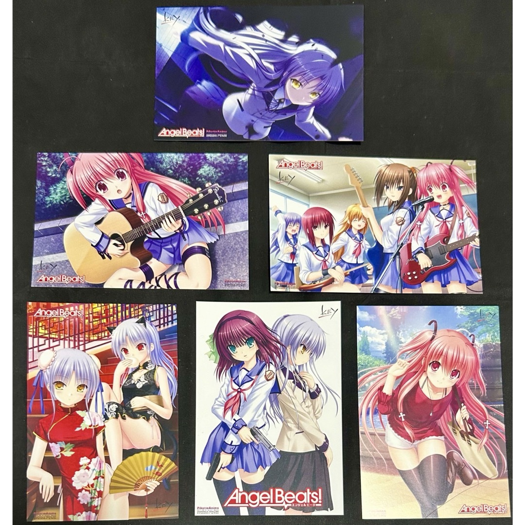 AngelBeats! エンジェルビーツ ポストカード 65点セット エンジェル