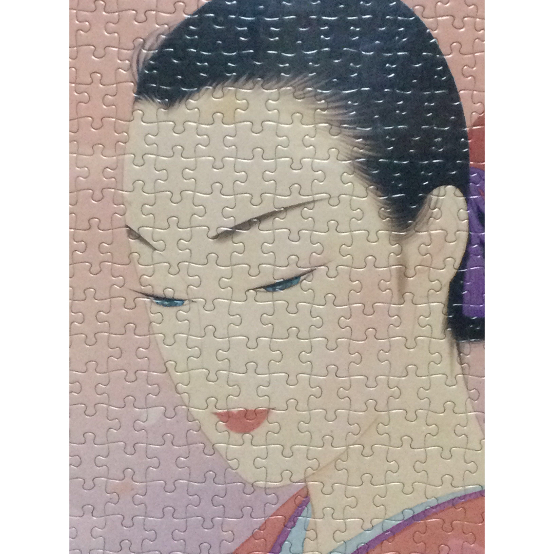 1000ピース ジグソーパズル 想(おもい) 鶴田一郎 美人画 インテリア 絵画