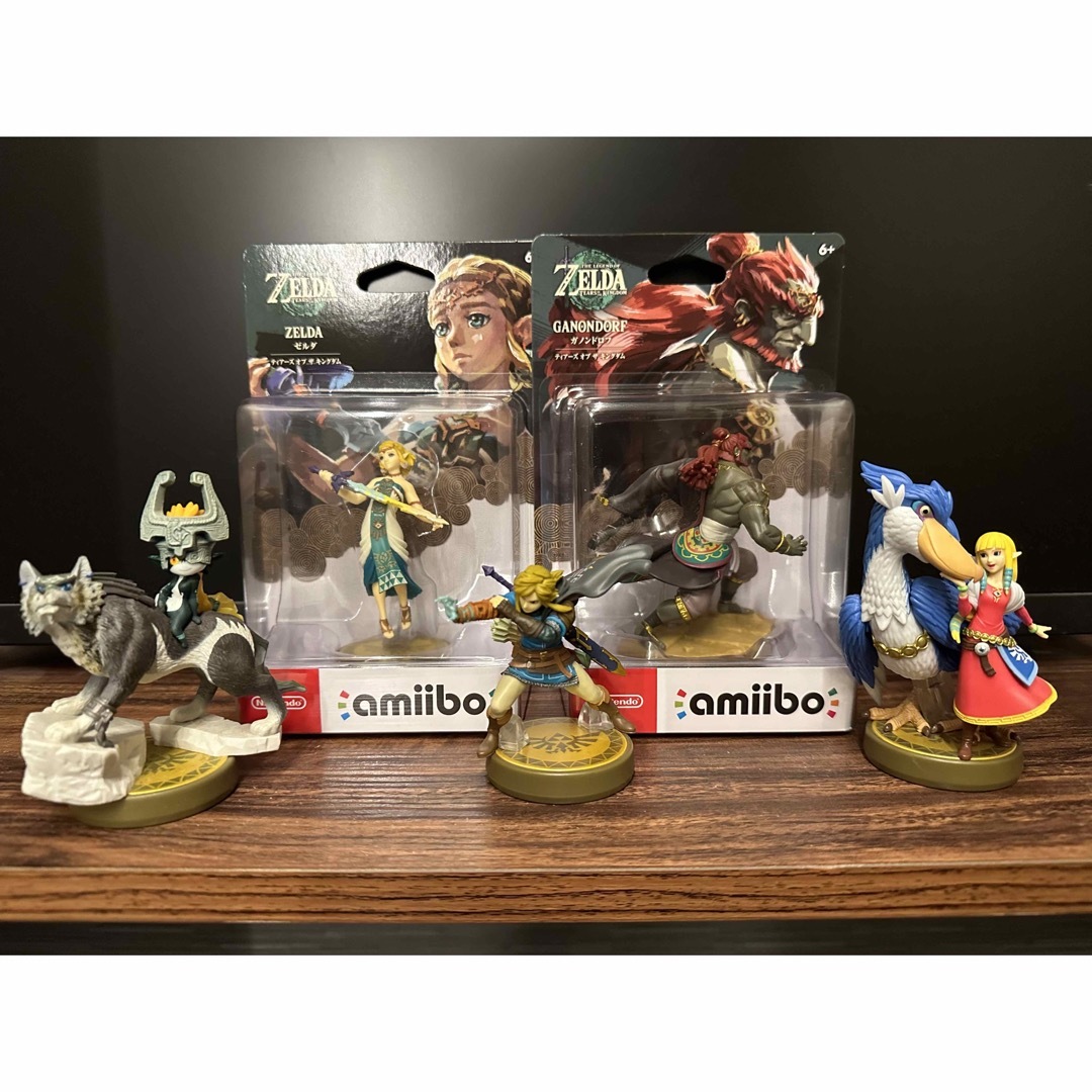 amiibo ゼルダの伝説シリーズ フィギュア 8体セット 新品・未開封品