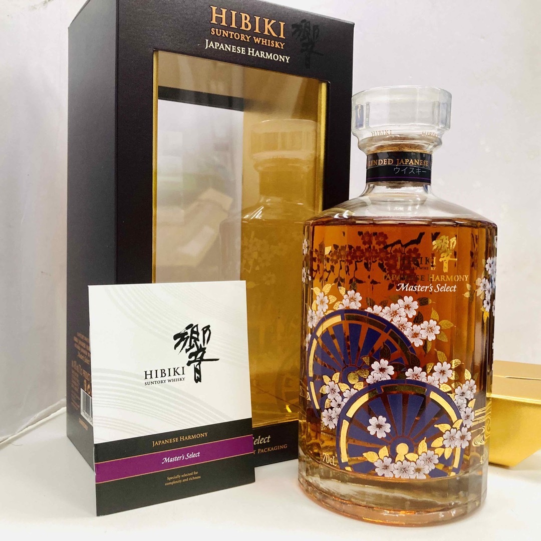 サントリー - SUNTRY 響 海外限定ボトル 意匠ボトル 桜 御所車