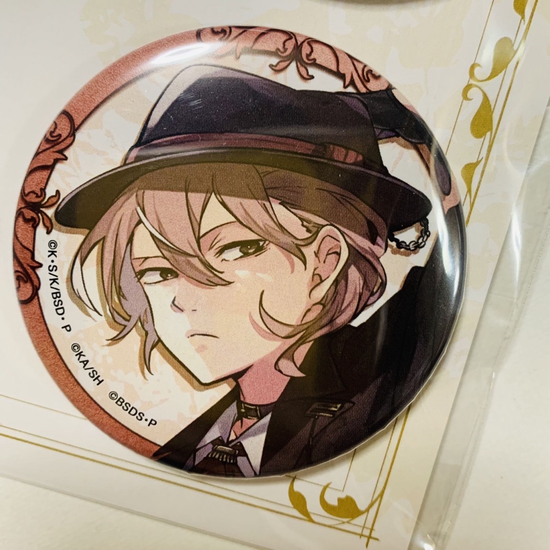 文豪ストレイドッグス 中原中也 デッドアップル 特典 缶バッジ 原作絵