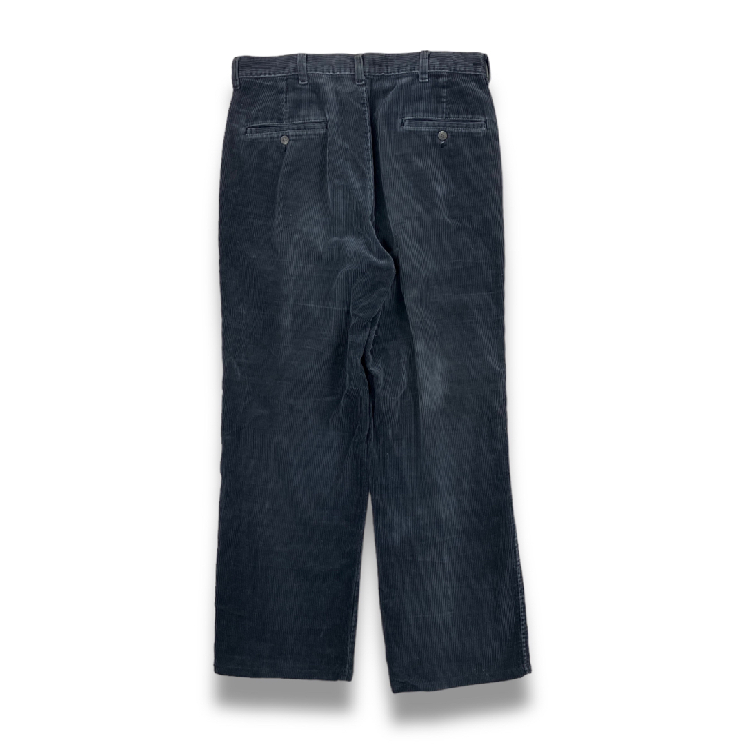 90s USA製 ラルフローレン ポロチノ 初期タグ ブラックコーデュロイ