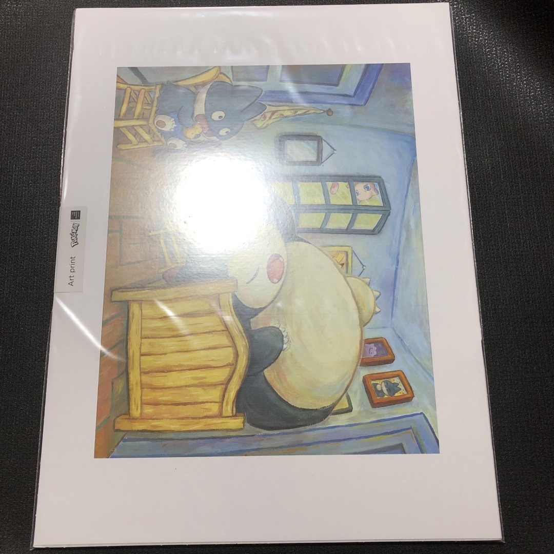 ポケモン - ゴッホ美術館 ゴッホピカチュウ カビゴン アートプリント