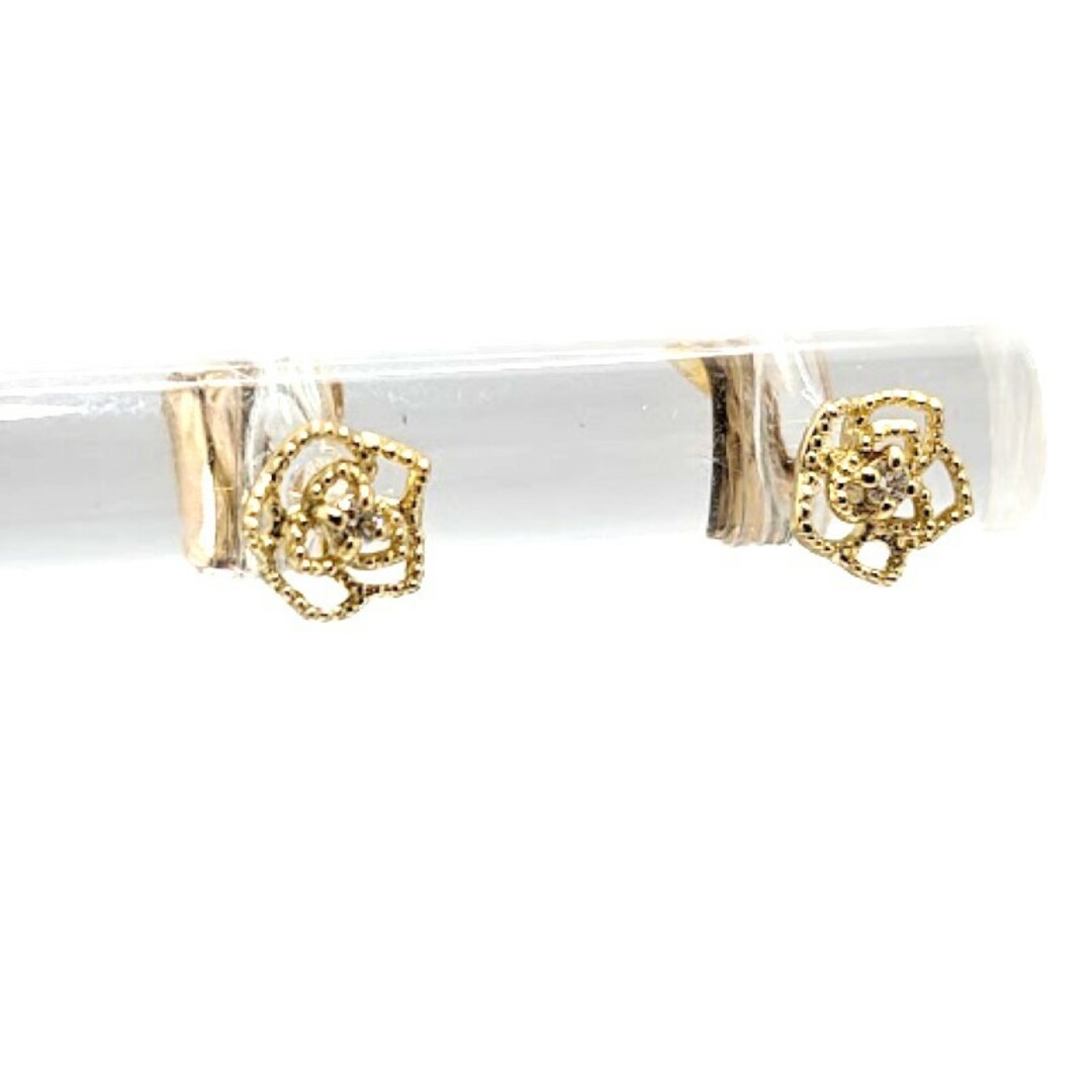 agete アガット ダイヤモンドピアス