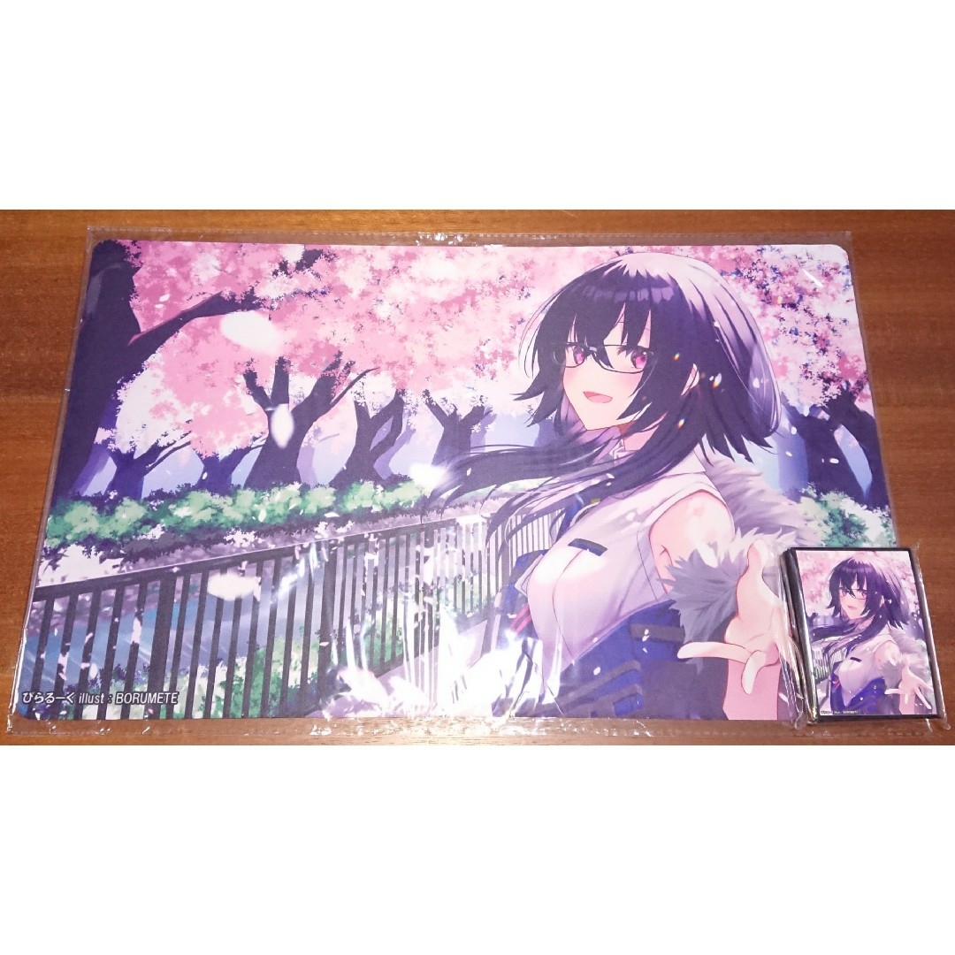 α1 ぶいすぽっ! 髪飾り&お団子 一ノ瀬うるは スリーブ&プレイマット