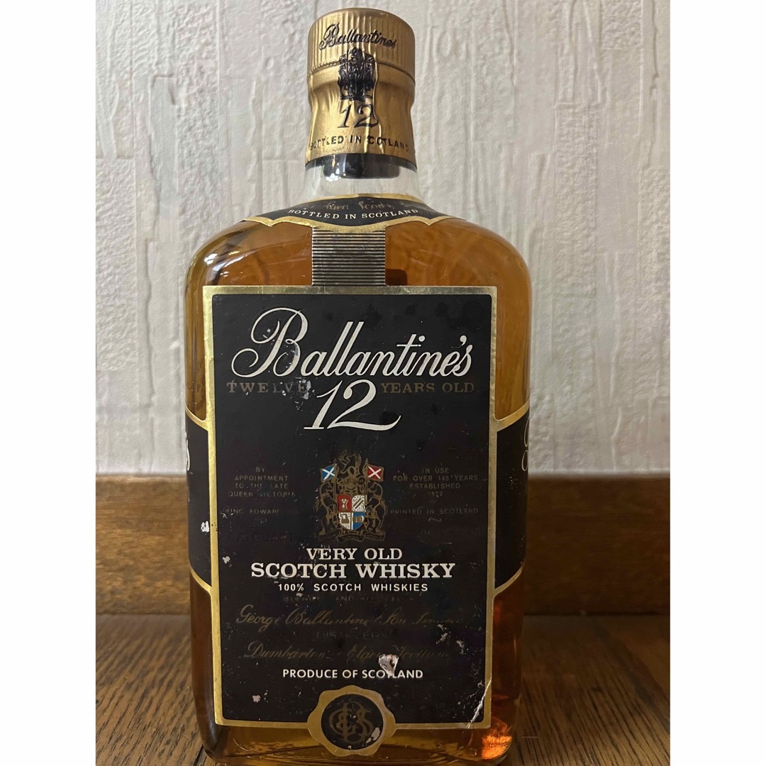 超貴重】バランタイン12年 赤青紋章 760ml