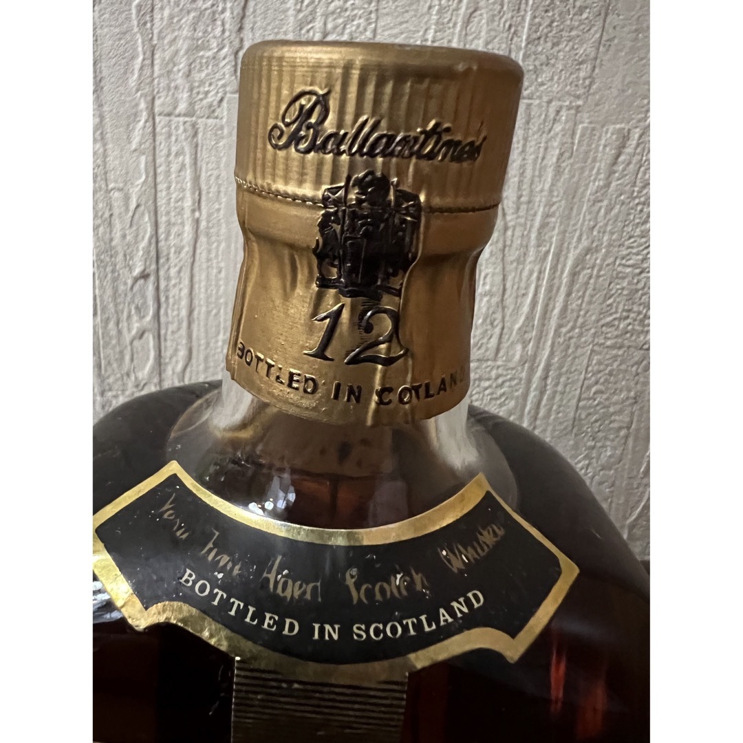 超貴重】バランタイン12年 赤青紋章 760ml