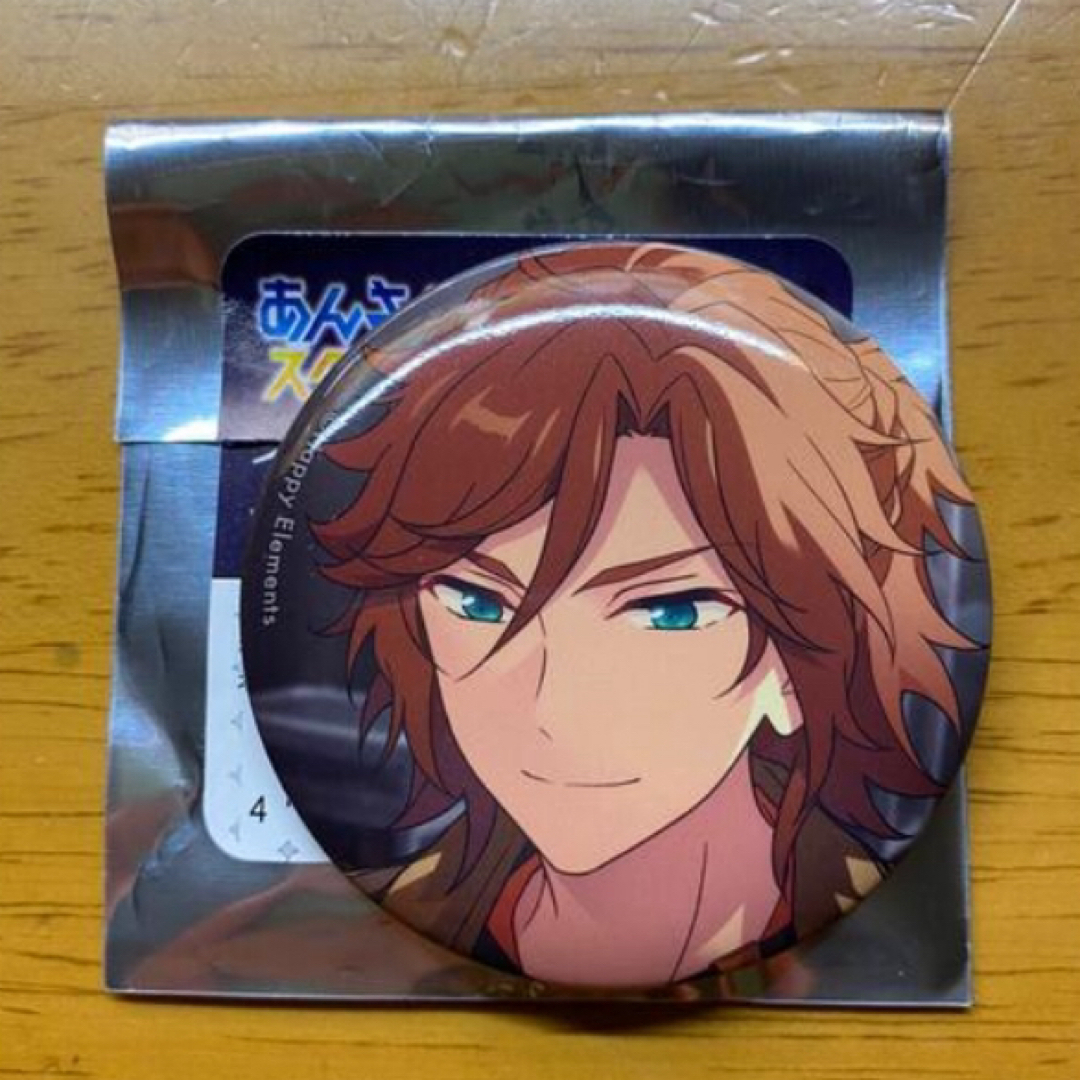 あんスタ 三毛縞斑 フィーチャー 缶バッジ casual 100点 あんスタ 三毛
