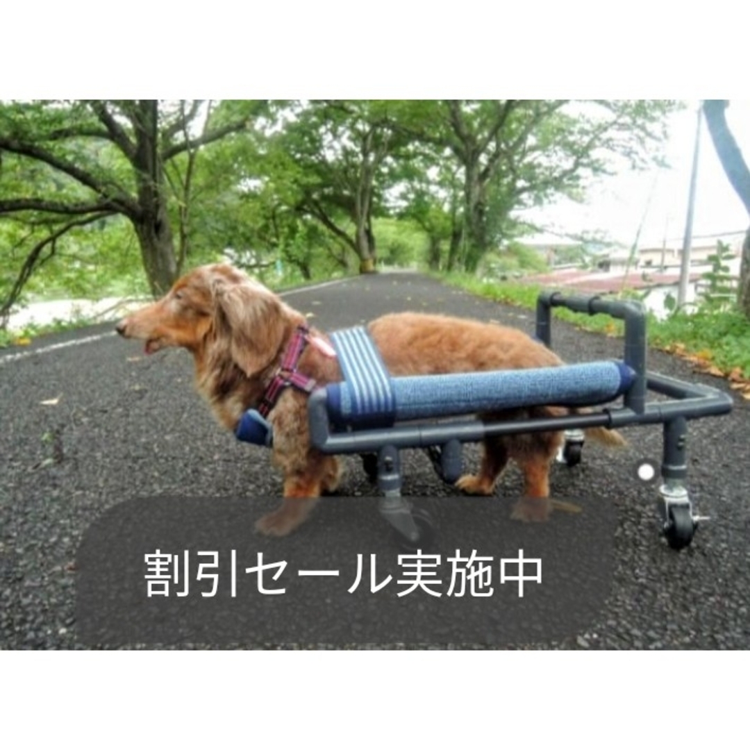 犬4輪歩行器、犬車椅子(シートタイプ)