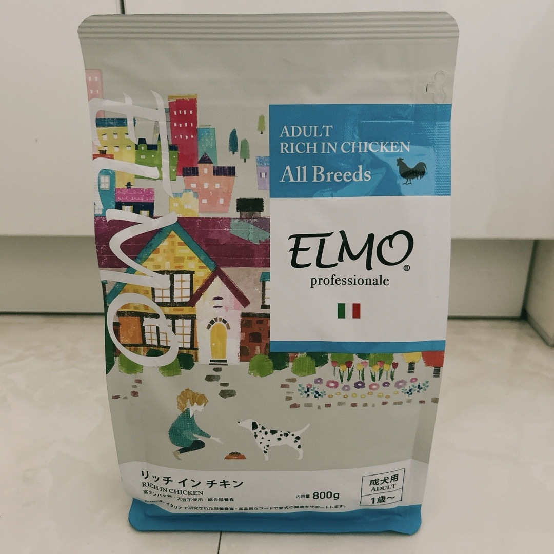ELMO ドッグフード リッチインチキン まとめ売り 800g 15袋