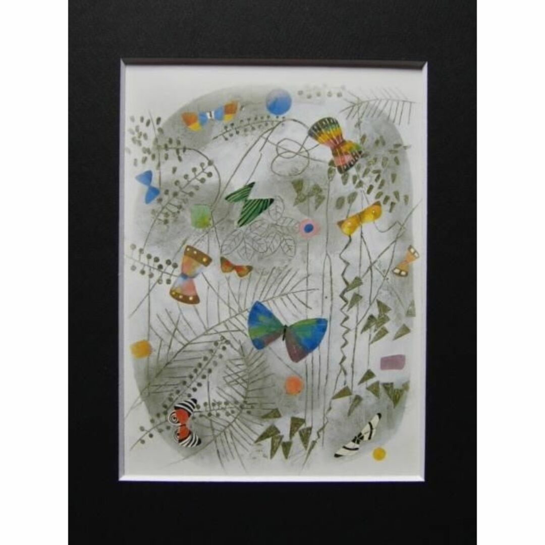 堀文子、【希少な画集より、状態良好、新品高級額装付、送料無料】の