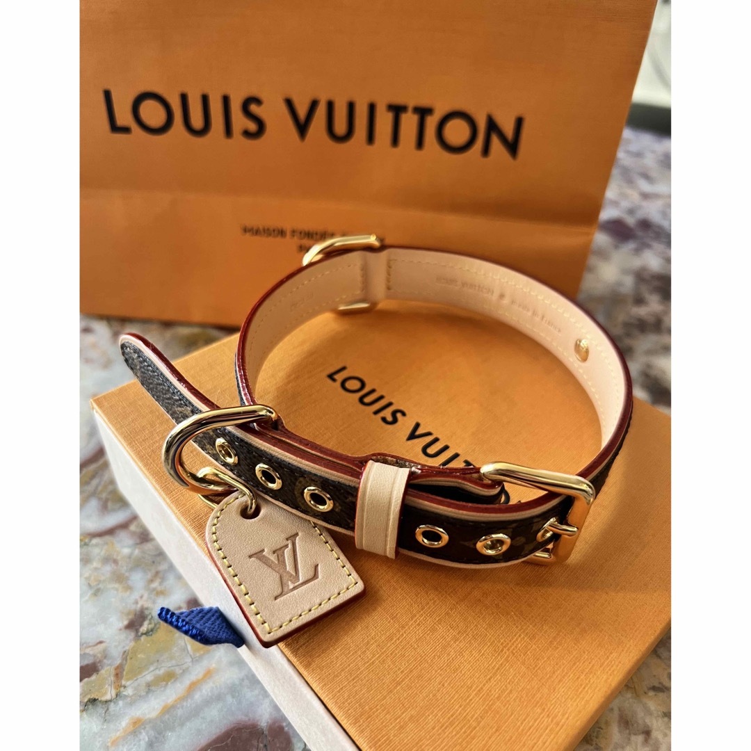LOUIS VUITTON - ルイヴィトン 首輪 MMサイズの通販 by xxx's shop