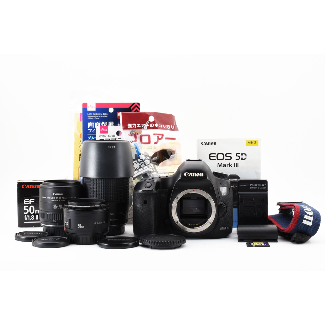 デジタル一眼レフカメラCanon EOS 5D MarkIII標準レンズセット