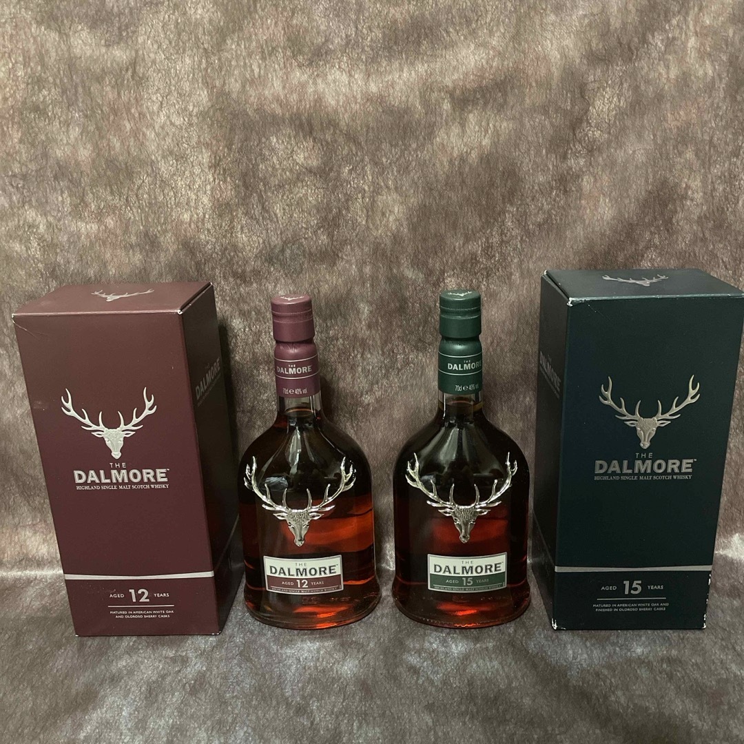 2/29まで出品ダルモア 15年 ダルモア12年2本セットの通販 by TASO's