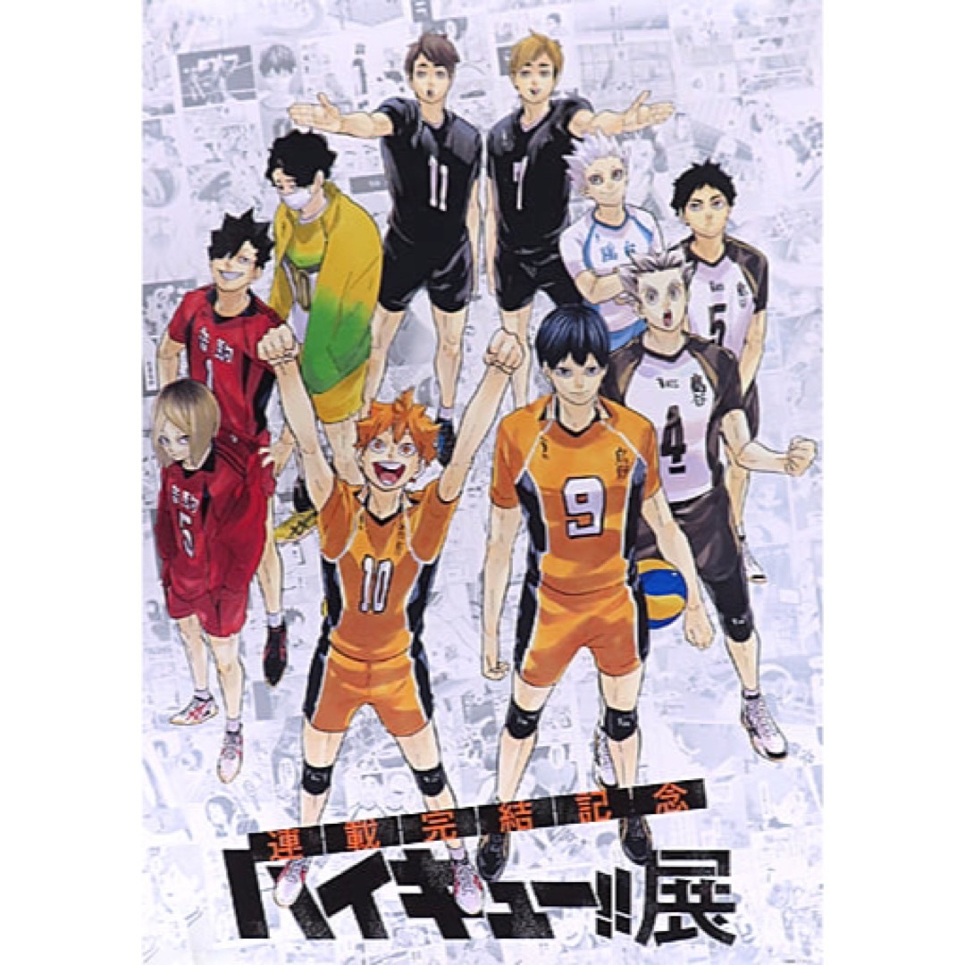 激レア】「連載完結記念 ハイキュー!!展」 原画展FINAL アートポスター
