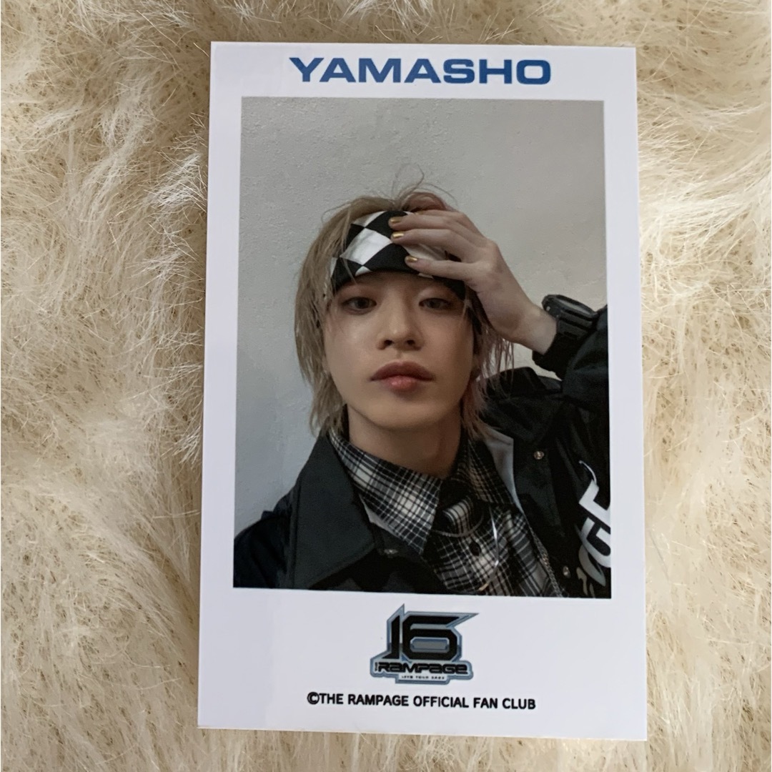 THE RAMPAGE - 山本彰吾 チェキ風フォトカードの通販 by