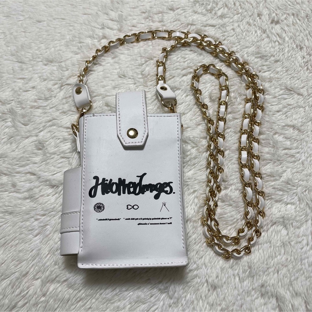 HOI×TAKUYA∞ KIGOU Chain Pouch ホワイト UVERworld HOI×TAKUYA