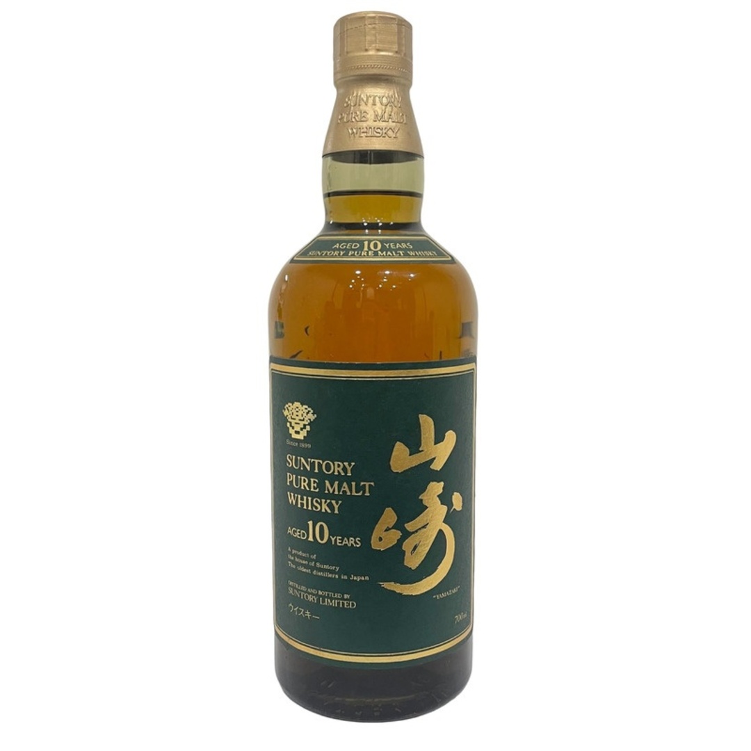 サントリー SUNTORY 山崎 10年 ピュアモルト グリーンラベル 700ml