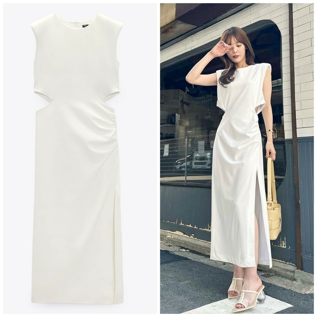 ZARA カットアウト ブレザーワンピース XS 新品 パーティードレス