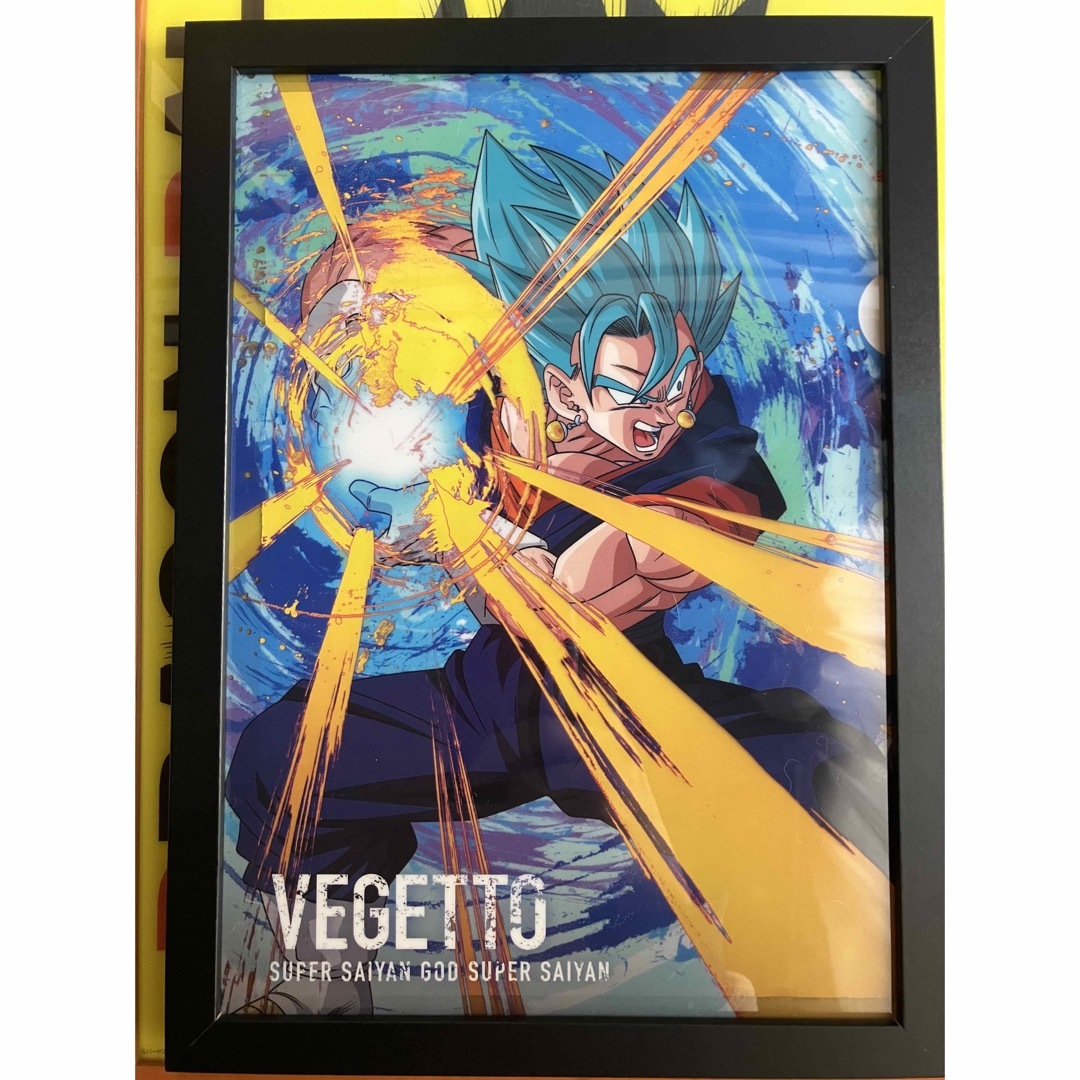 ドラゴンボール超 超サイヤ人ゴッド ベジット アートパネル 鳥山明