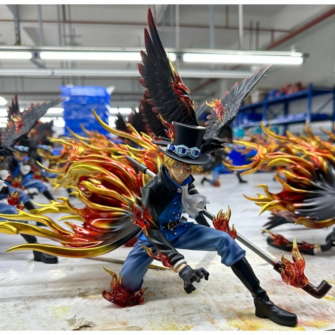 ワンピース 革命軍 サボ ガレージキット フィギュア スタチュー 塗装