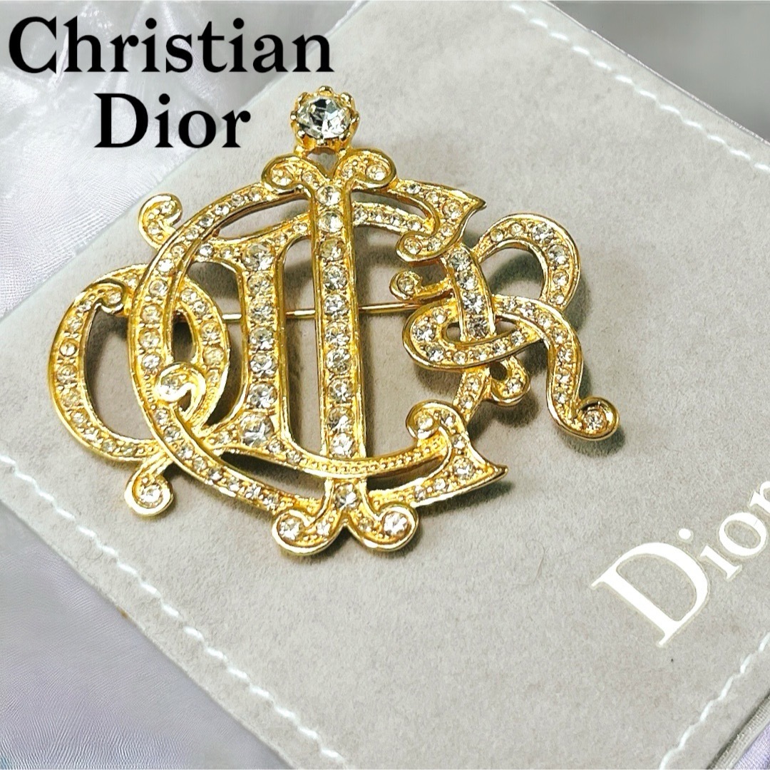 Christian Dior ディオール 小売業者 ヴィンテージ エンブレムロゴ
