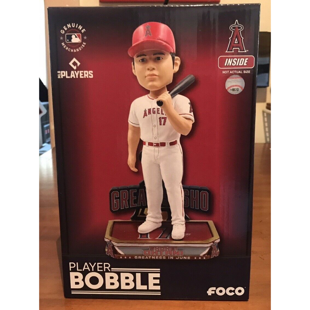 Ohtani 17 プレイヤー ボブルヘッド