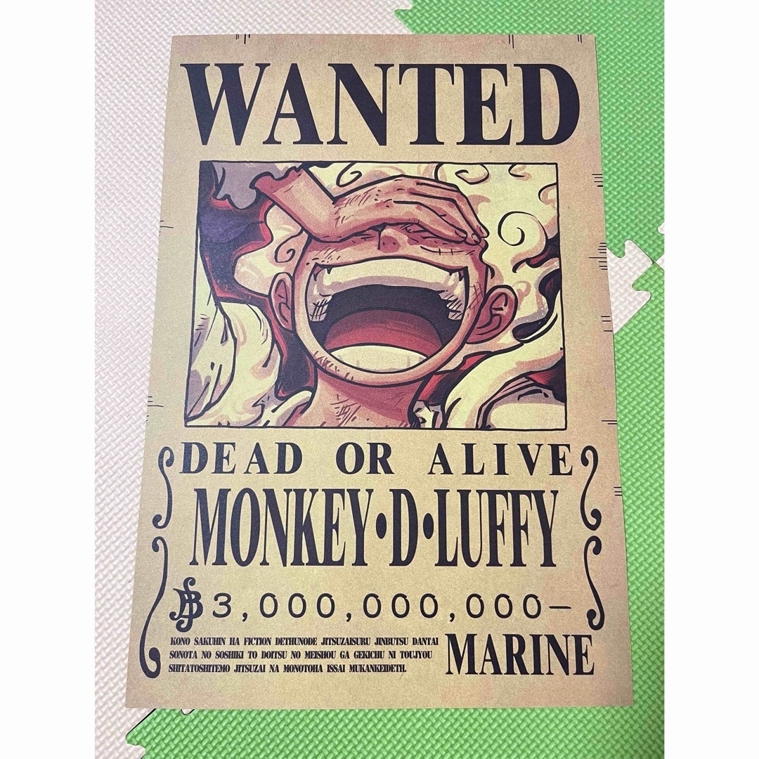 ONEPIECE ワンピース 手配書 ポスター 3枚セット ルフィ エース サボの