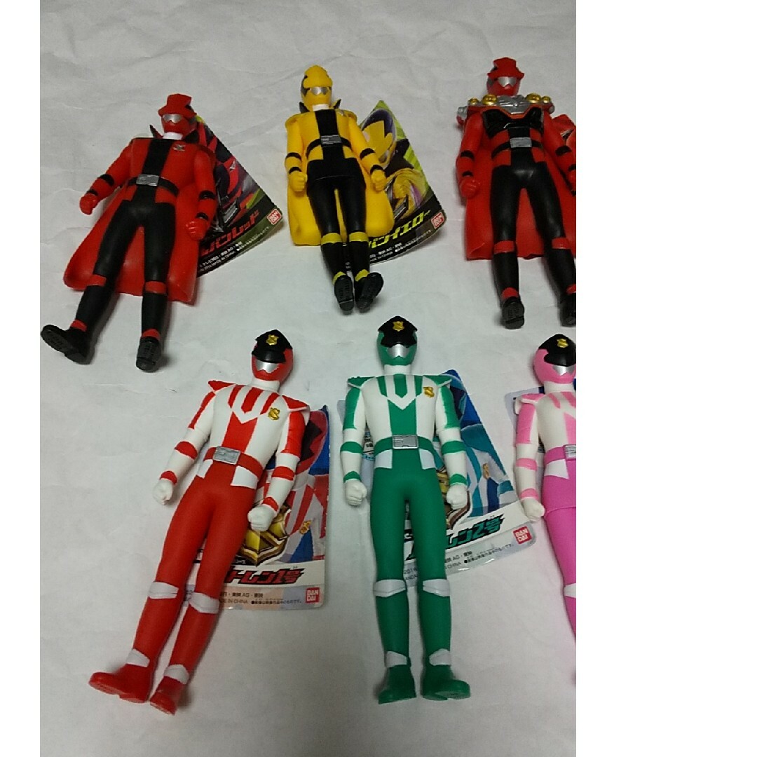 ルパンレンジャー vs パトレンジャー ソフビ 8体セット タグ付き