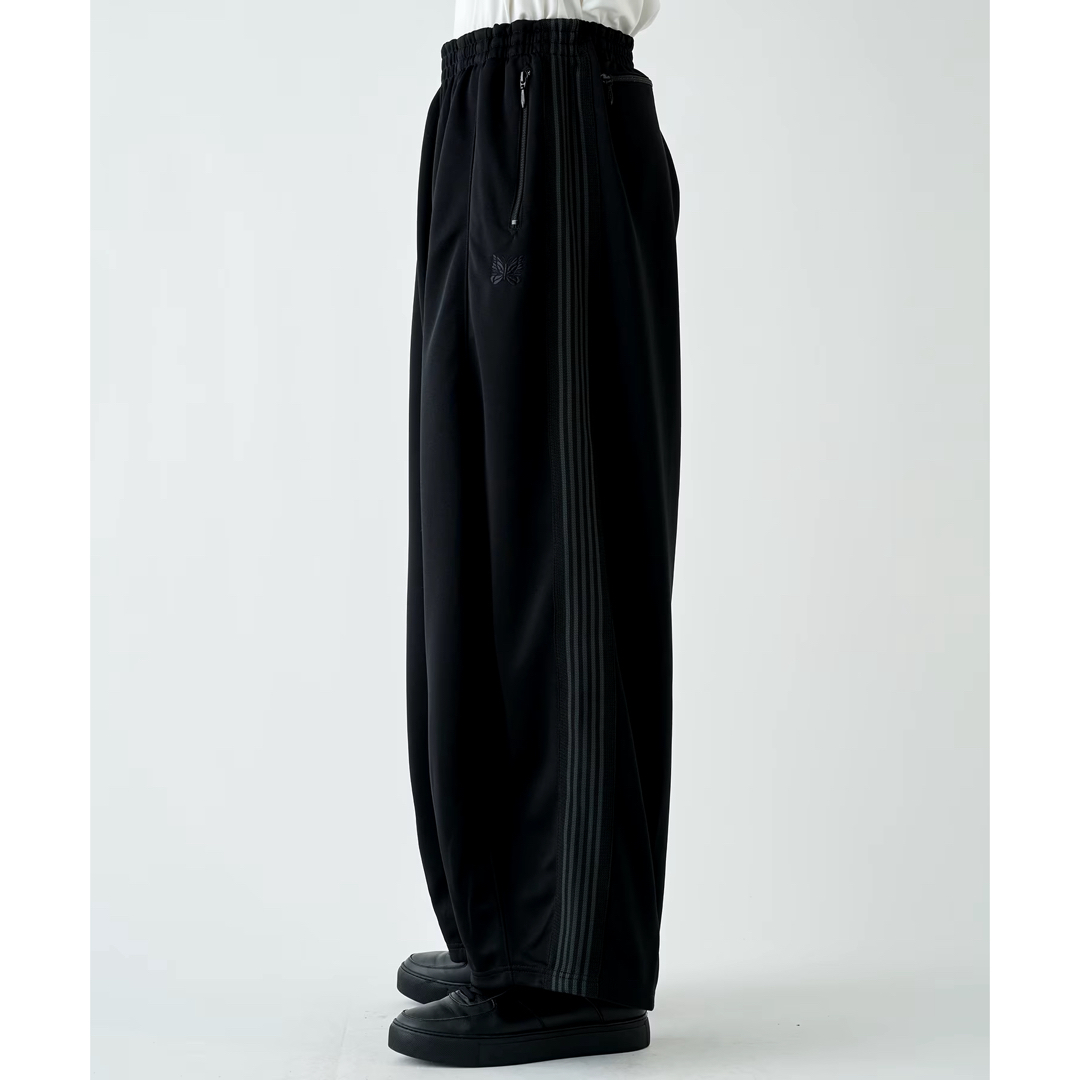 Needles - needles 24ss H.D ヒザデルパンツ studious 別注 黒 Lの通販