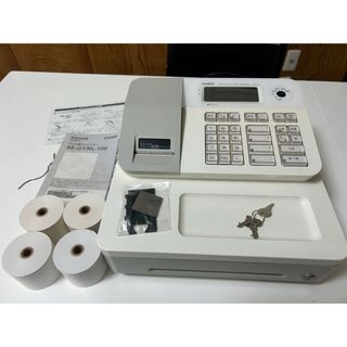 CASIO カシオ SE-G1/NL-100 電子レジスター ホワイト 店舗用品 CASIO