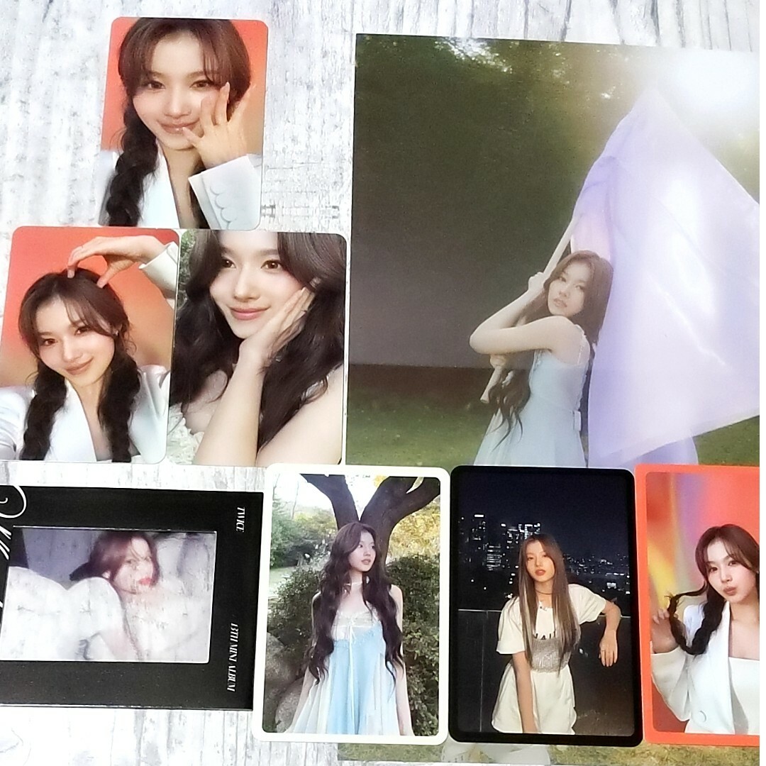 TWICE〜ダヒョン クッション トレカ付き home9round 【美品】TWICE