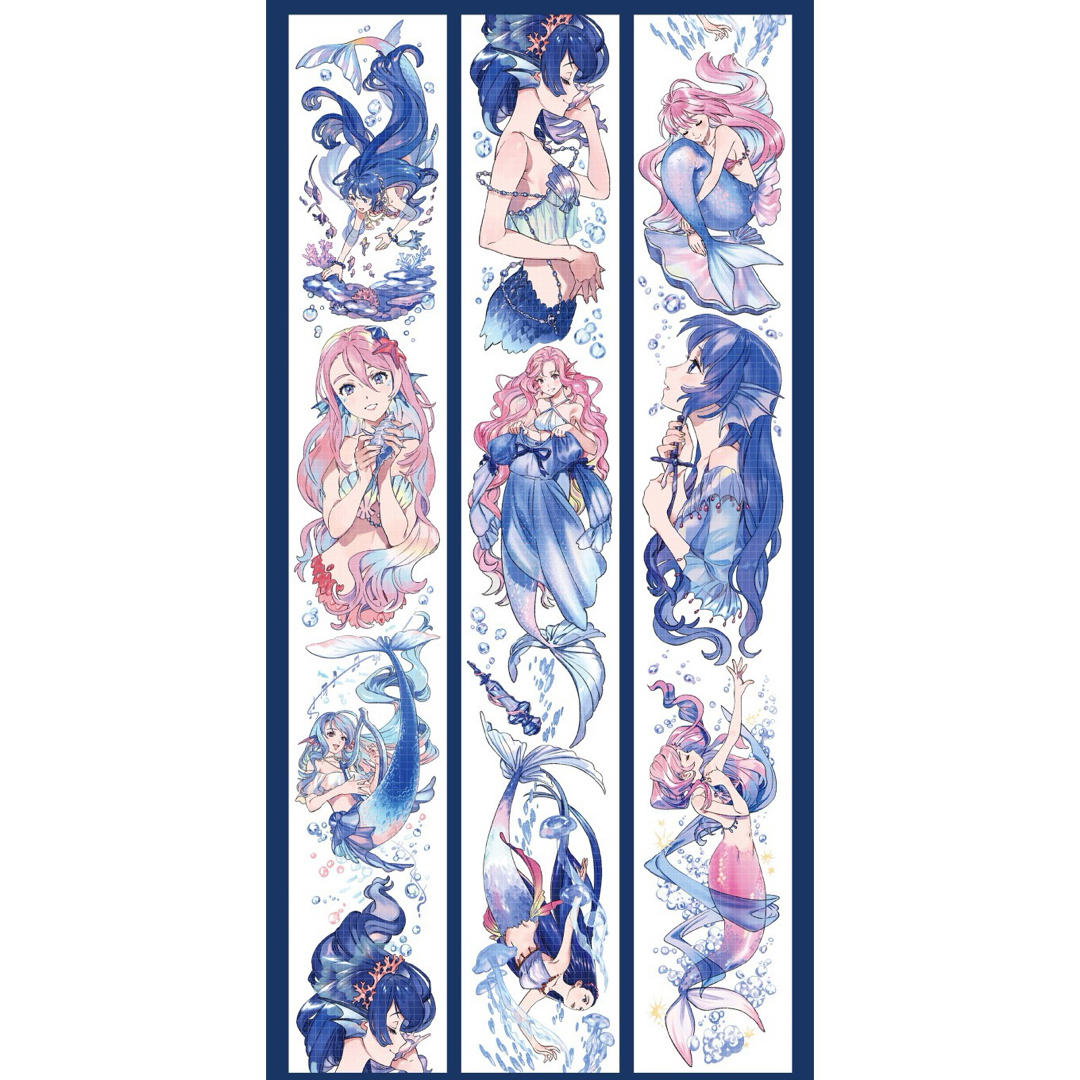 海外 shine wines 野葵 女の子 男の子 人物 マスキングテープ 6巻