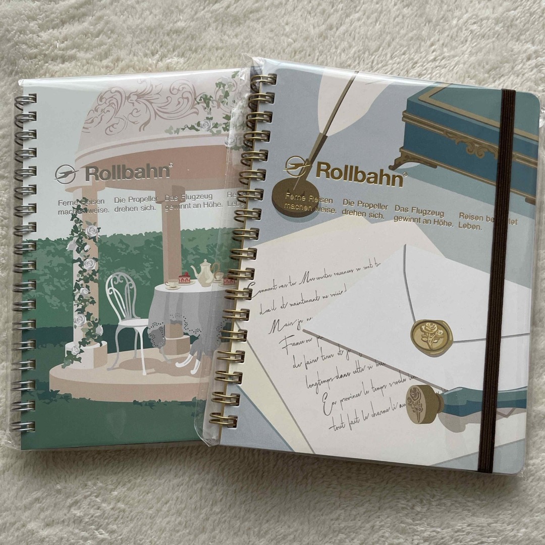 ワ*ン様 Rollbahn ポケット付メモ Lサイズ 文具女子博限定 ロントゥモ