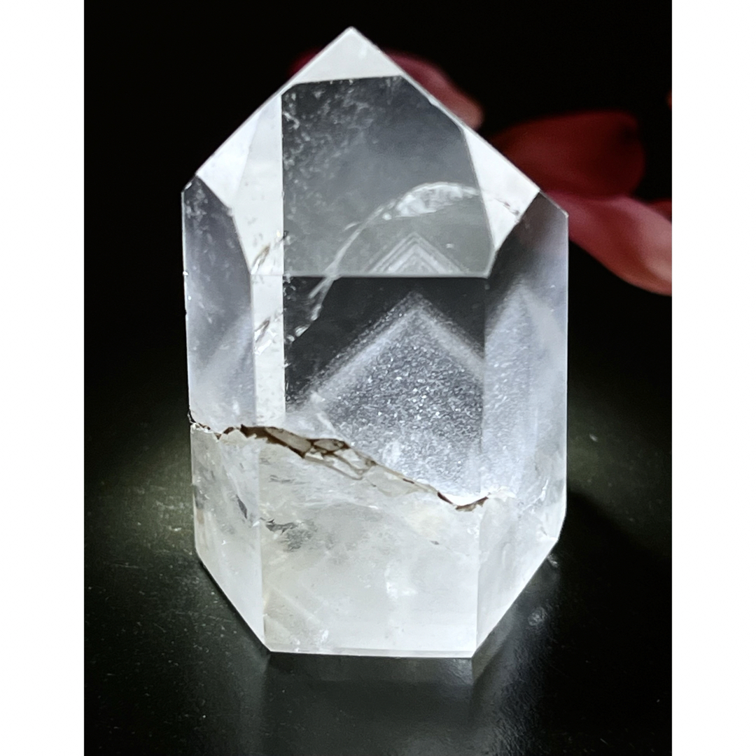 龍脈水晶 ホワイトファントム クリスタル 水晶 原石 ポリッシュ ポイント