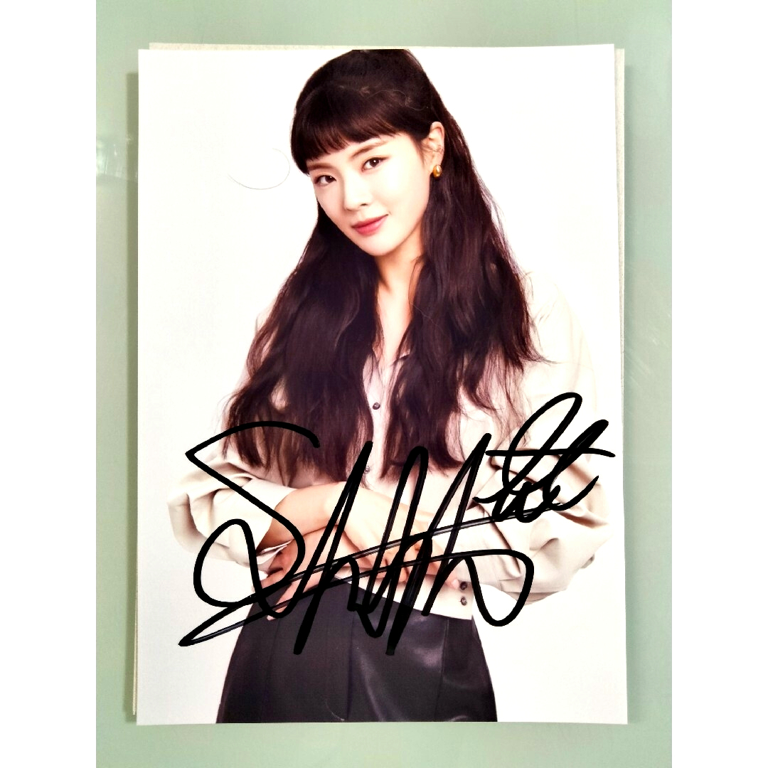 イ・ソンビン直筆サイン入り2Lサイズ写真…lee sunbin…ノンストップ…の