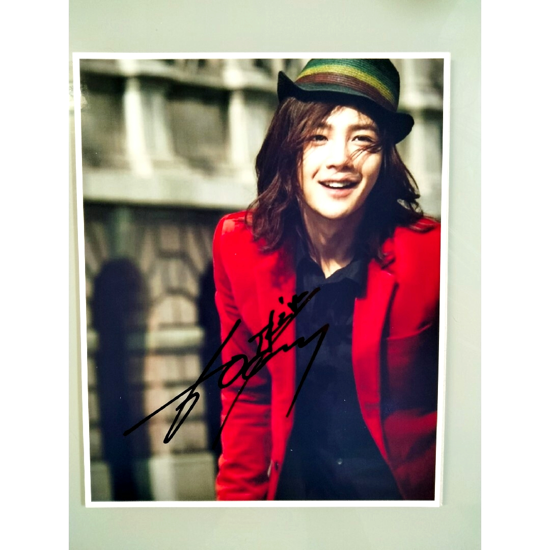 チャン・グンソク直筆サイン入り超大型写真…Jang Keun-suk 【公式通販】