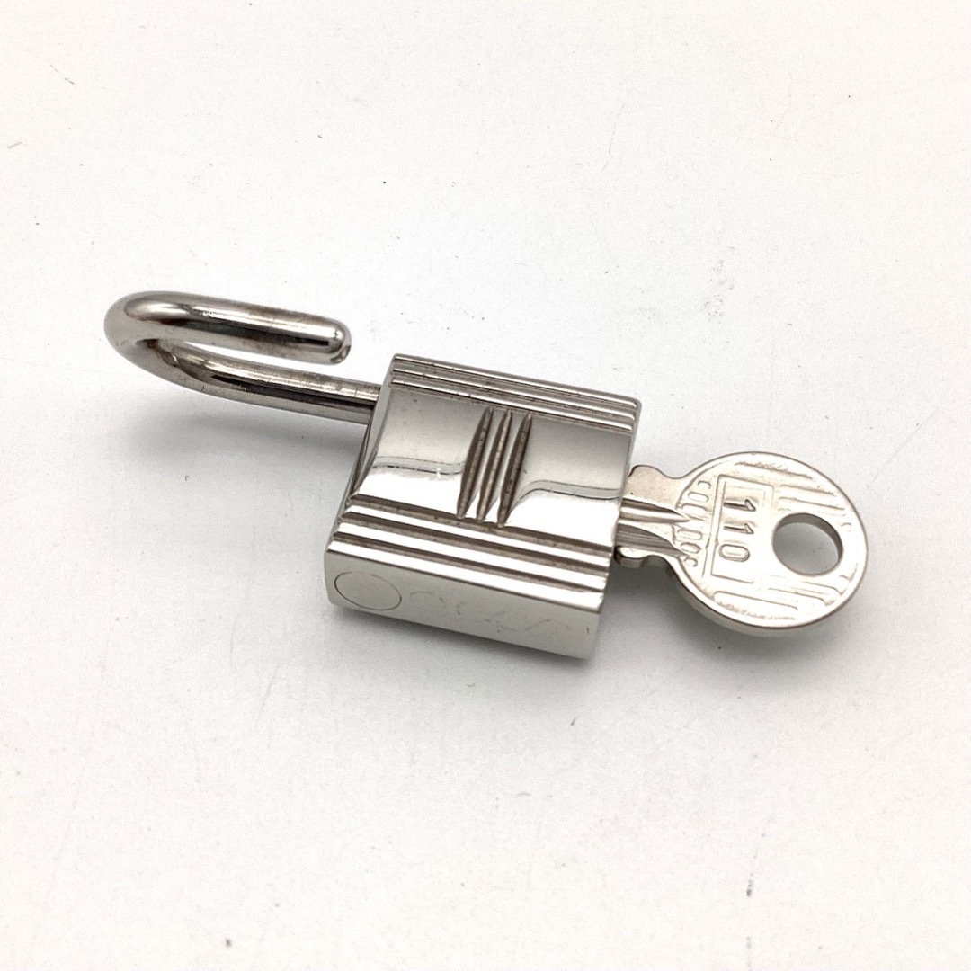 エルメス カデナ＆キー パドロック No.110 シルバー 中古品(91085